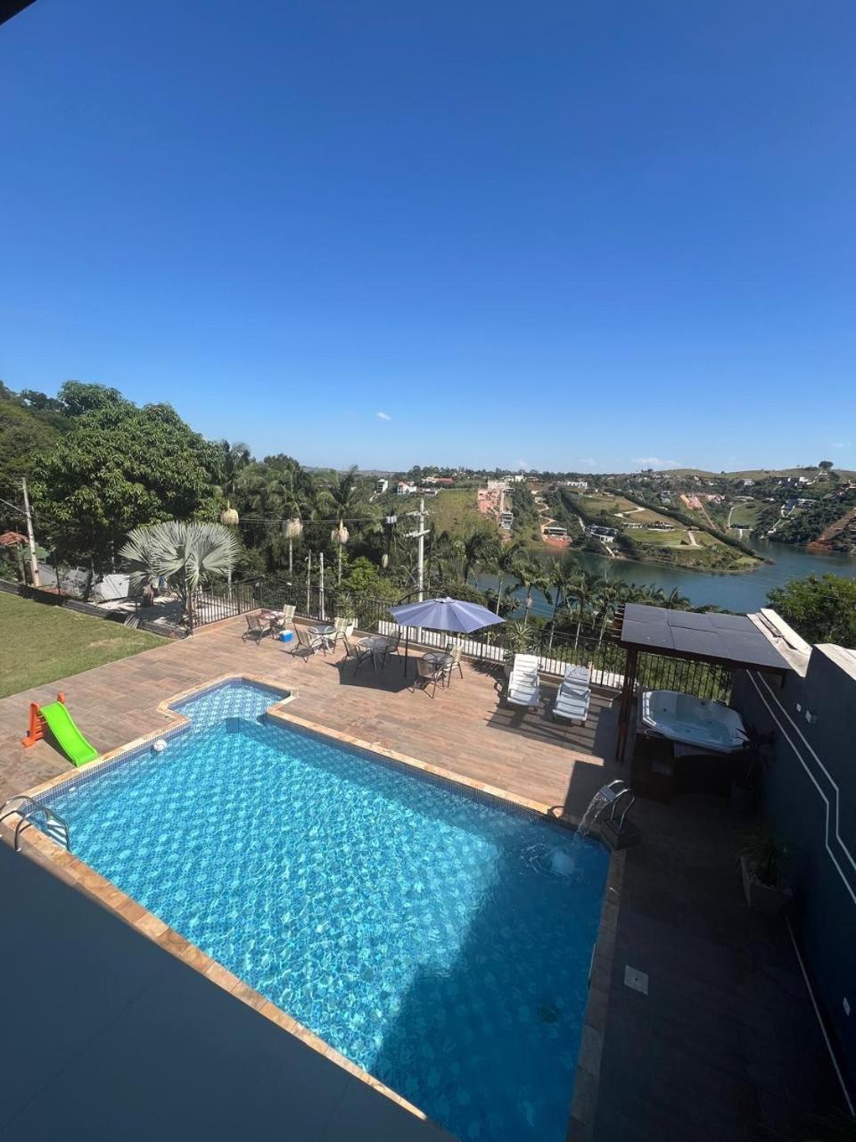 Chacara Gama Em Condominio Igarata-Sp - Jacuzzi Com Hidromassagem, Piscina E Sauna المظهر الخارجي الصورة